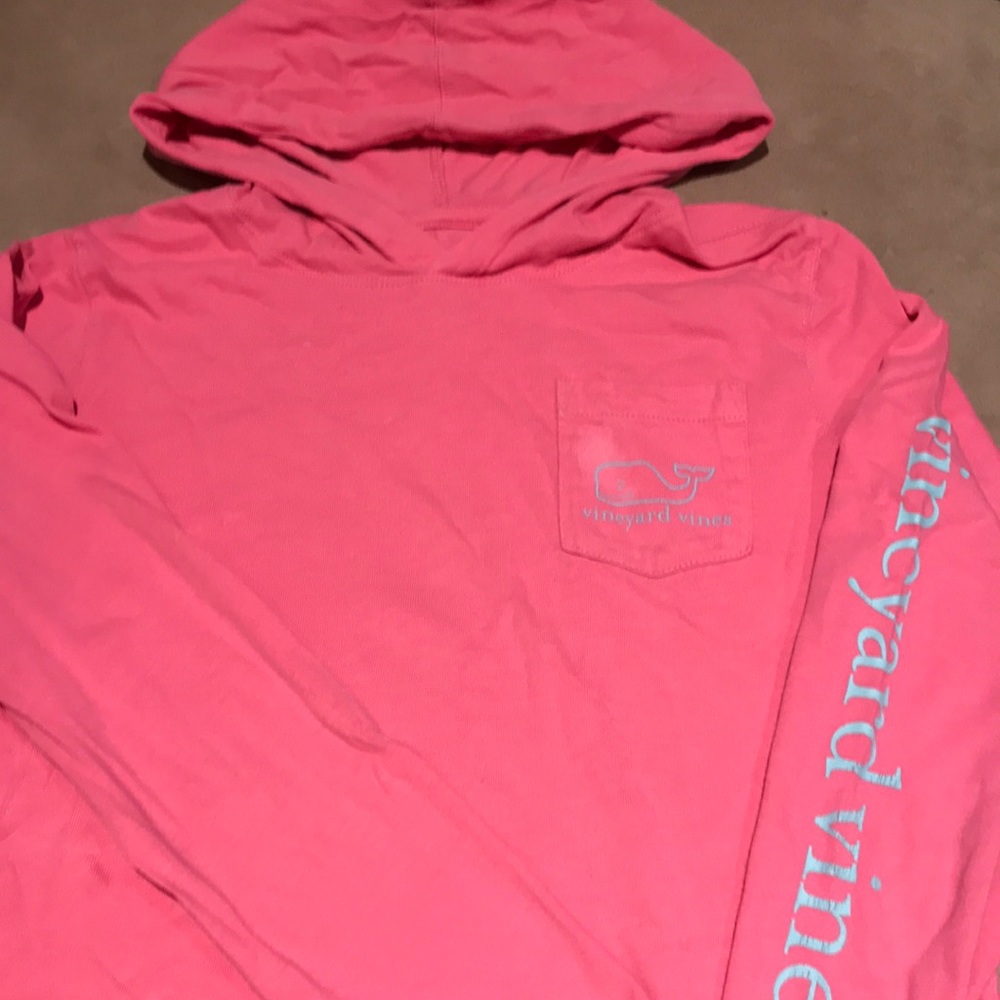 Hoodie shirt vineyard vines